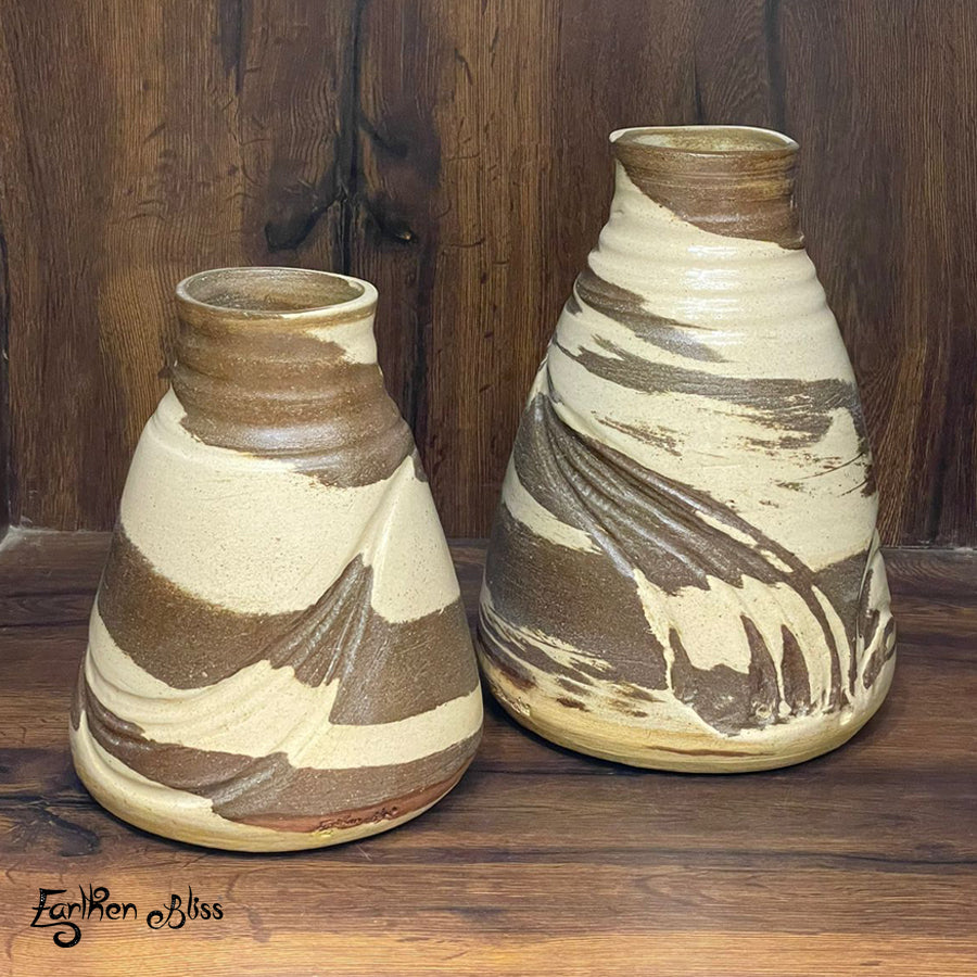 Marbled Vases