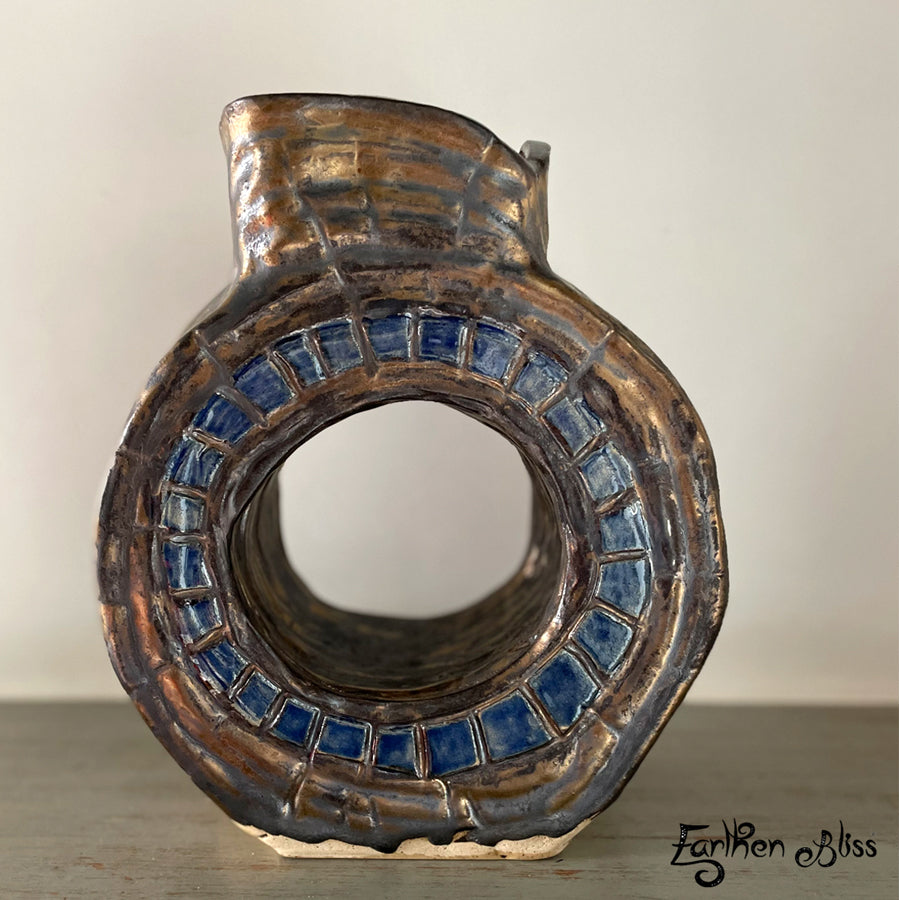 Bronze Torus Vase